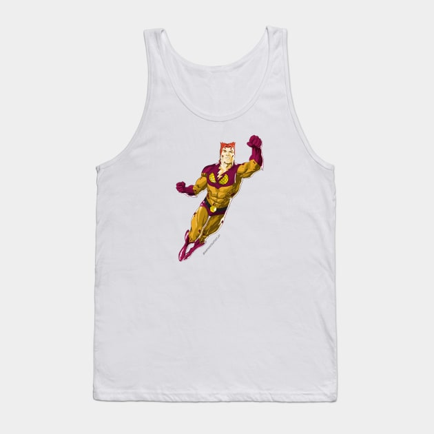 Cap Pollution Tank Top by Zapt Art